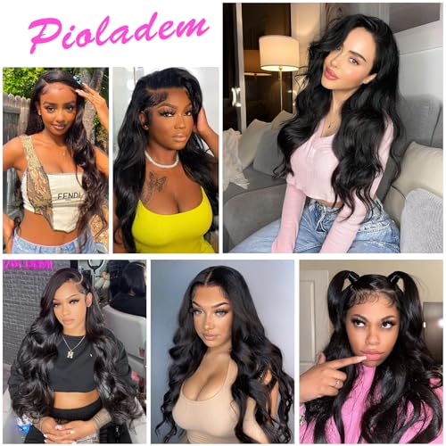 Body Wave Lace Front Wigs Human Hair - Hd Lace Front Wigs Human Hair, 13x4 Lace Front Wigs Human Hair Pre for Women Plucked Brazilian Virgin Transparent Frontal Wigs With Baby Hair 180% Density