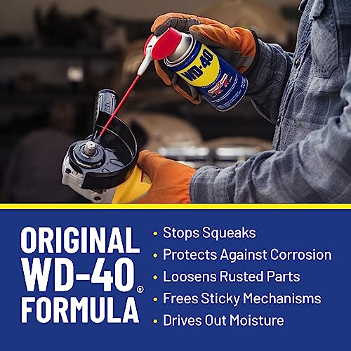 WD-40 Original Formula, Multi-Use Product with Smart Straw Sprays 2 Ways,12 OZs, 3-Pack, 12 OZ