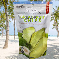 Jus Chill Jamaican Breadfruit Chips (3-Pack) | Natural Gluten-Free | Caribbean Grain-Free Snack | Non-Dairy / Dairy-Free Cracker-like | Superfood Savory Crisps | Nut-Free Pantry | Paleo | Vegan | Simply Ingredients | Low Glycemic | Upcycled High Fiber | U