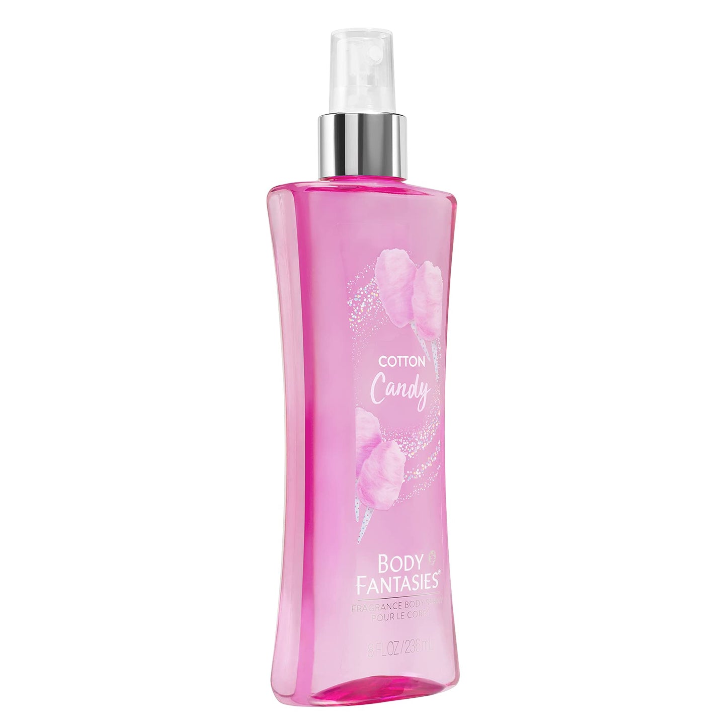 Body Fantasies Signature Fragrance Body Spray, Cotton Candy, 8 Fluid Ounce