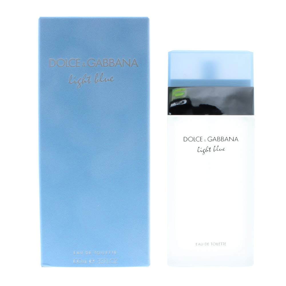 Dolce & Gabbana Women's Eau De Toilette Spray, Light Blue, 3.3 oz.