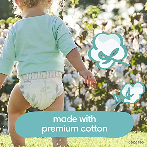 Pampers Pure Protection Diapers - Size 4, 150 Count, Hypoallergenic Premium Disposable Baby Diapers