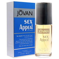 Jovan Sex Appeal By Coty | 3.0 Oz Cologne Spray | Fragrance For Men