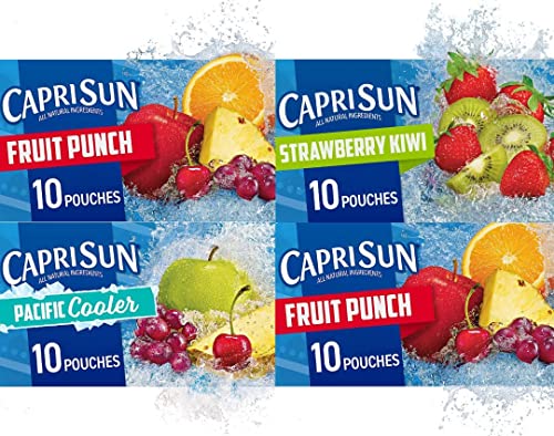 Capri Sun Kids Juice Beverage Variety Pack - 6 Fl Oz -(40 Count)