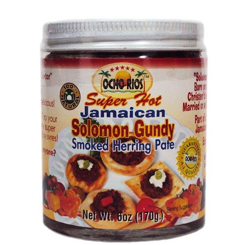 Ocho Rios Super Hot Jamaican Solomon Gundy Smoked Herring Pate