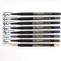 L.A. Girl Ultimate Intense Stay Auto Eyeliner, Ultimate Black, 0.01 oz., Pencil