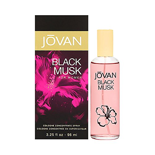 Jovan Black Must perfume 3.25 cologne concentrate spray