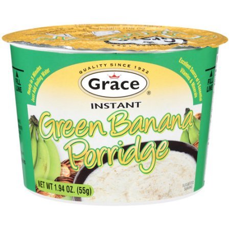 Grace Instant Green Banana Porridge 1.94 oz (Pack of 3)