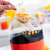 SHOP-STORY - POPCOT: Home Hot Air Pop-Corn Machine with Compact Measuring Lid and Design