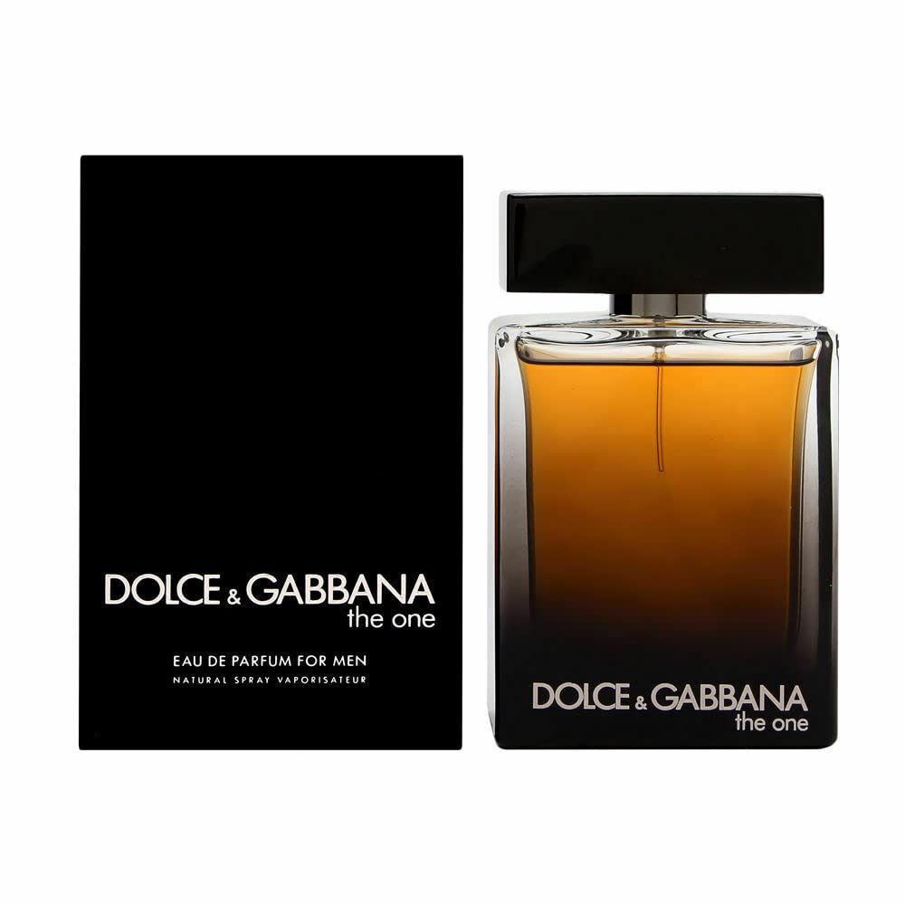 Dolce & Gabbana The One for Men Eau de Parfum Spray, 3.3 Ounce, amber