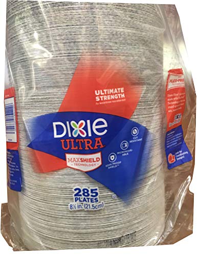 Dixie Dixie Ultra Maxshield 8 1/2" Paper Plate (285Count),, ()