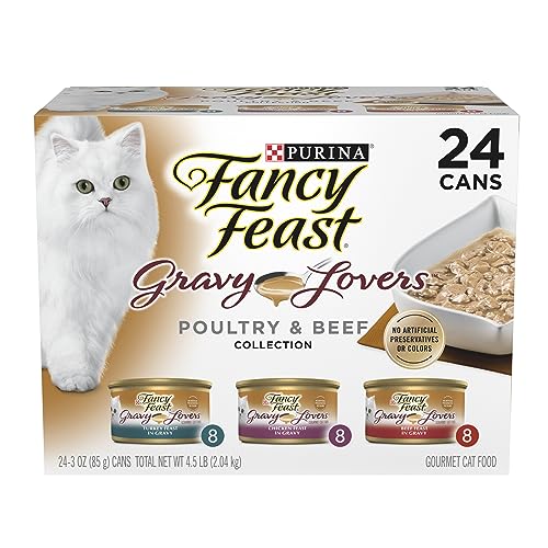 Purina Fancy Feast Gravy Lovers - (24) 3 oz. Cans