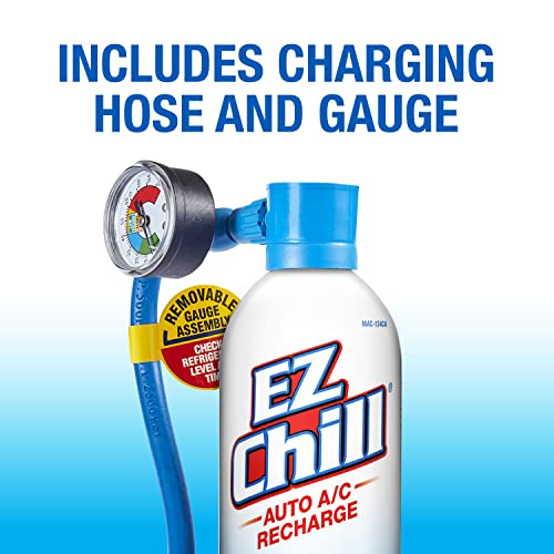 EZ Chill Auto Air Conditioning R-134A Refrigerant Recharge Kit - 18 OZ