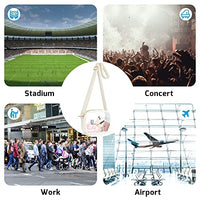 KETIEE Clear Bag Stadium Approved, Clear Crossbody Bag Clear Purse for Women See Through Clear Handbag with Adjustable Strap for Concerts Sports Festivals