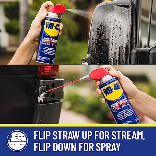 WD-40 Original Formula, Multi-Use Product with Smart Straw Sprays 2 Ways,12 OZs, 3-Pack, 12 OZ