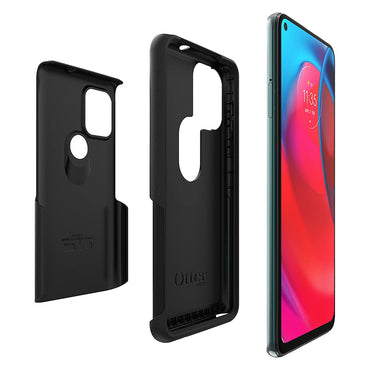 OtterBox moto g stylus 5G Commuter Series Lite Case - BLACK, slim & tough, pocket-friendly, with open access to ports and speakers (no port covers)