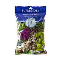 SuperMoss (23310) Moss Mix - Best Sellers, 80.75 Cubic Inch Bag (Appx. 2 Ounce)