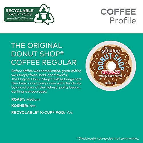 Keurig The Original Donut Shop Coffee Variety Pack, Single Serve K-Cup Pods, 40 Count