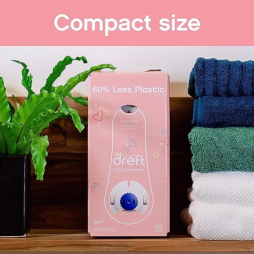 Dreft Stage 1: Baby Laundry Detergent Liquid Soap Eco-Box, Natural For Newborn, Or Infant, Ultra Concentrated He, 96 Loads - Hypoallergenic For Sensitive Skin