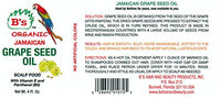 Organic Jamaican Grape Seed Oil Scalp Food, 4 oz.