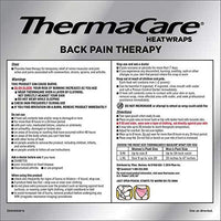 Thermacare Heatwraps Lower Back & Hip, L-XL- SPECIAL LIMITED PACK OF 10 Count
