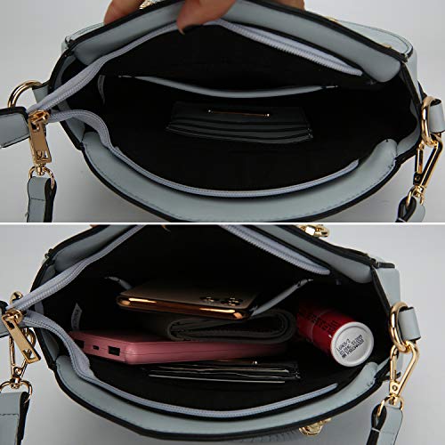 MKF Stylish Round Crossbody Bag for Women – PU Leather Wristlet Handbag – Lady Fashion Circle Messenger Purse Wine