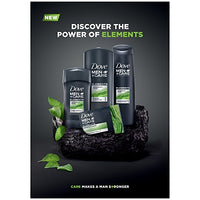 DOVE MEN + CARE Elements Body Wash Mineral+Sage 18 oz Effectively Washes Away Bacteria While Nourishing Your Skin (Pack of 4)