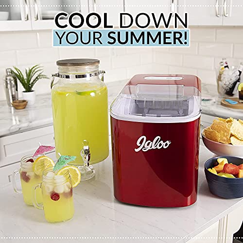 Igloo popular Automatic Portable Electric Countertop Ice Maker Machine, 26 Pounds in 24h