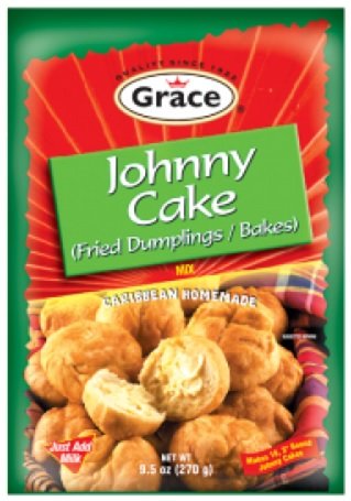 GRACE JOHNNY CAKE (FRIED DUMPLINGS/BAKES) 9.5OZ 2PK