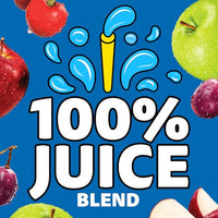 Capri Sun 100% Fruit Punch, Berry & Apple Juice Variety Pack Ready-to-Drink Juice (40 Pouches, 4 Boxes of 10)