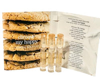 Clinique My Happy Cookies & Kisses Eau de Parfum Sample Vial 0.05 fl oz / 1.5 ml - 3 piece set