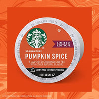 Starbucks Coffee Company Limited Edition Flavored Coffee K-Cups, Pumpkin Spice, 10 CT (Pack of 2)