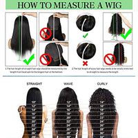 Deep Wave Lace Front Wigs Human Hair 13X4 HD Transparent Deep Curly Human Hair Lace Front Wigs for Women 180% Density Glueless Lace Frontal Wigs Human Hair Pre Plucked with Baby Hair (28 Inch)