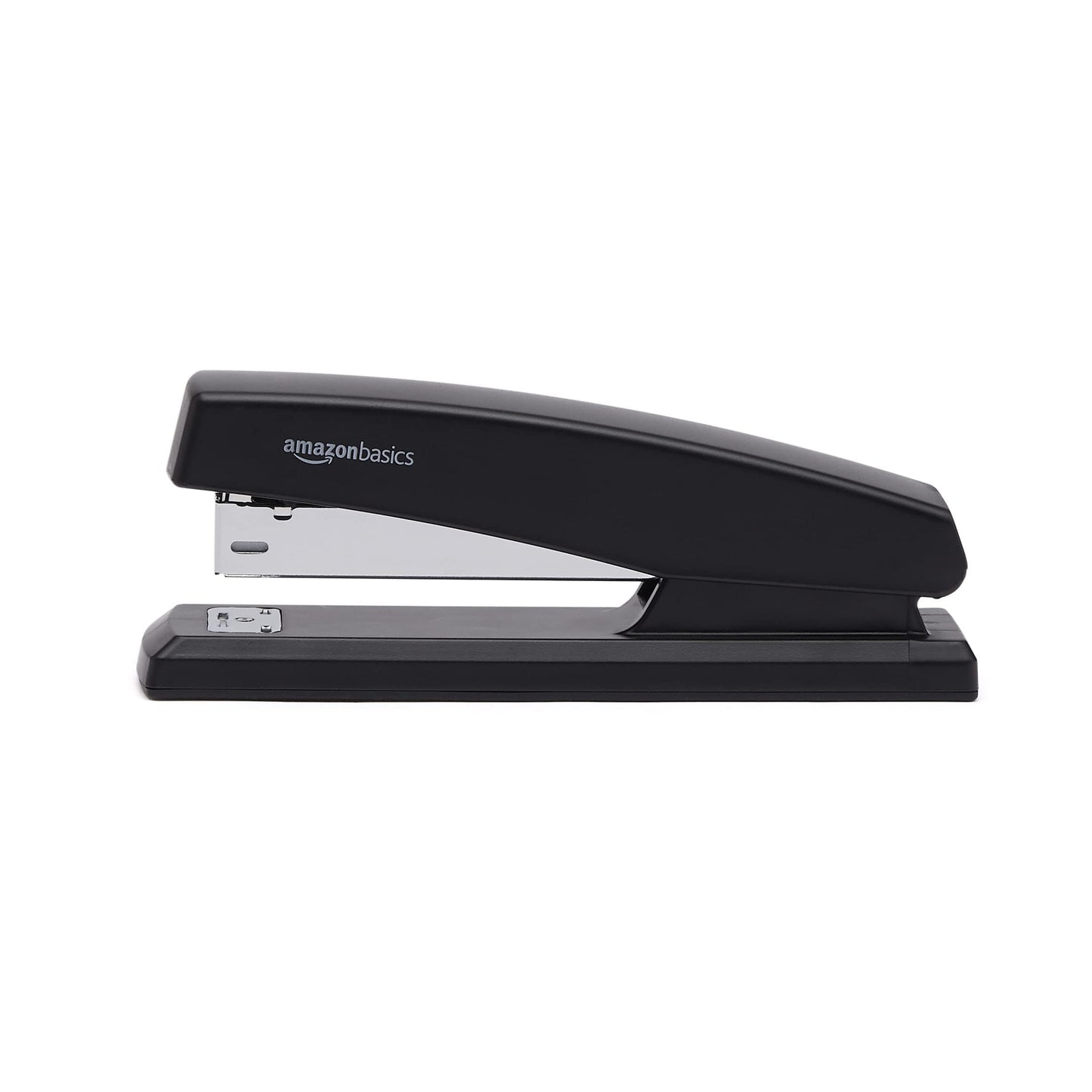 Amazon Basics Stapler with 1000 Staples, Office Stapler, 25 Sheet Capacity, Non-Slip, Black