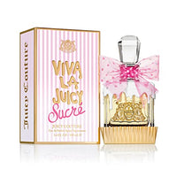 Juicy Couture, Viva La Juicy Sucre Eau De Parfum, Women's Perfume with Notes of Peach, Orange Flower & Whipped Cream - Fruity & Sweet Perfume for Women, EDP Spray, 3.4 Fl Oz