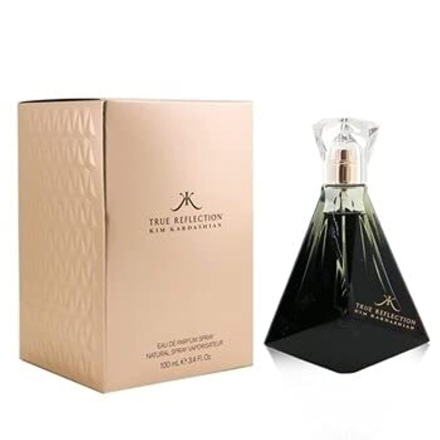 Kim Kardashian True Reflection Women Eau De Parfum Spray, 3.4 Ounce