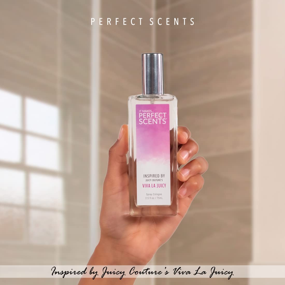 Perfect Scents Fragrances | Inspired by Juicy Couture’s Viva La Juicy| Women’s Eau de Toilette | Vegan, Paraben Free | Never Tested on Animals | 2.5 Fluid Ounces