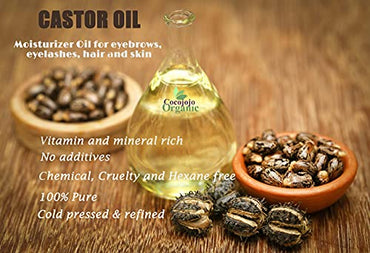 Organic Castor Oil - Bulk 32 oz - 100% Pure USDA Certified Organic Hexane Free Non GMO Castor Bean Carrier Oil - Ricinus Communis Moisturizing Hydrating Hair Skin Face Body Nails Locs Lashes Eyebrows