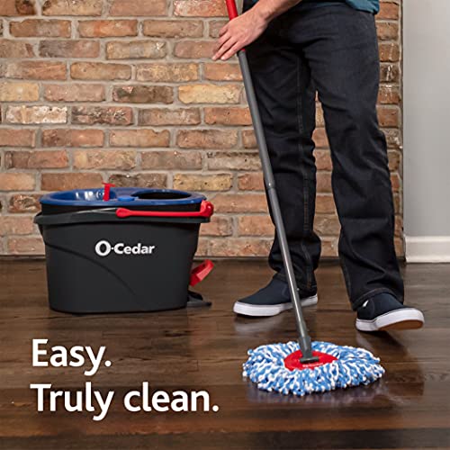 O-Cedar EasyWring RinseClean Microfiber on sale Spin Mop & Bucket Floor Cleaning System,