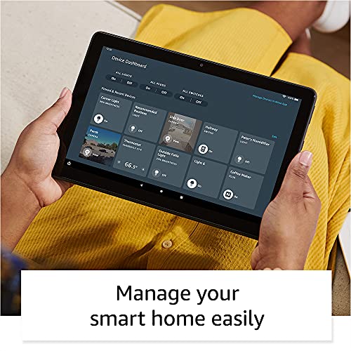 Amazon Fire HD 10 Plus tablet, 10.1", 1080p Full HD, 32 GB, (2021 release), Slate