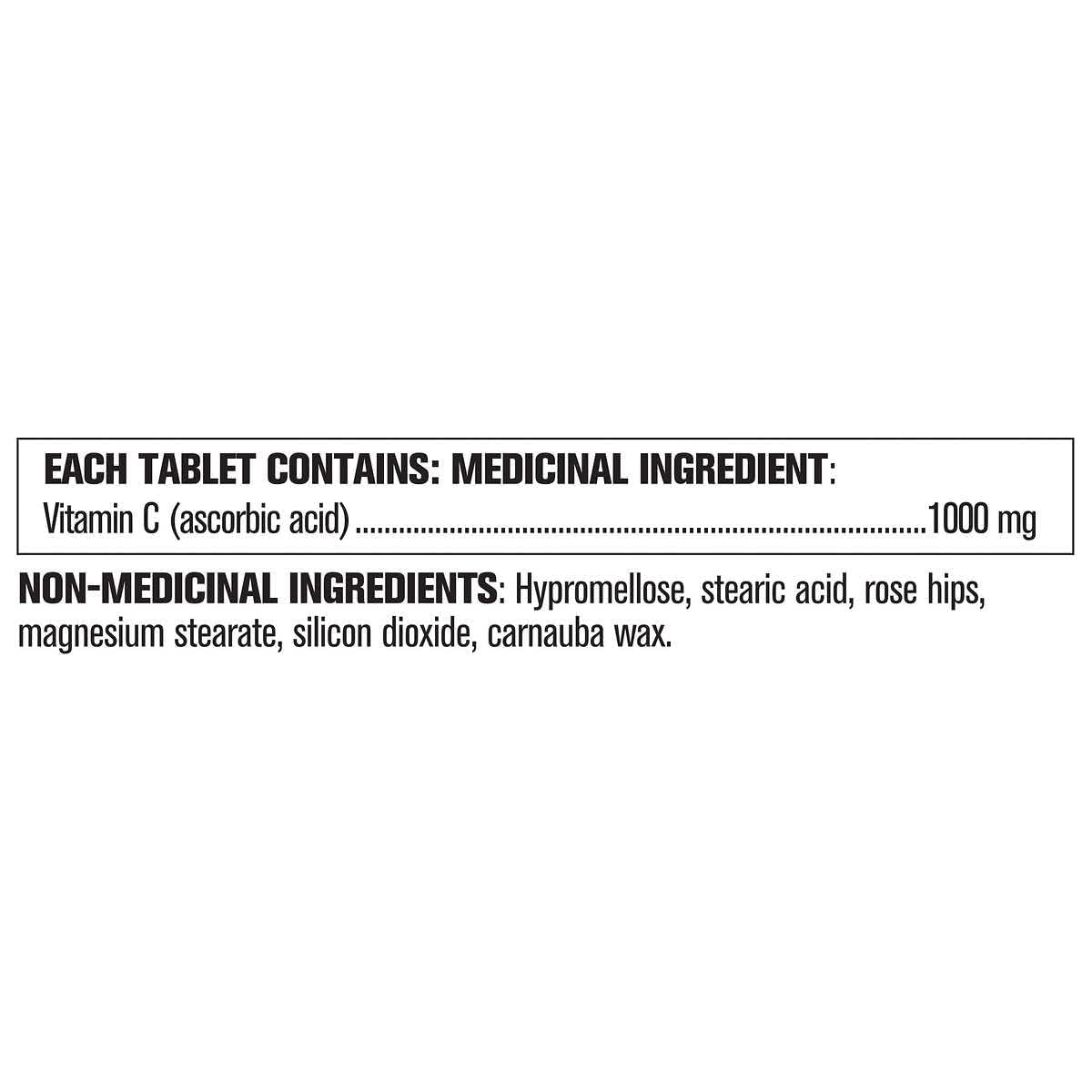 Kirkland Signature Vitamin C, 1000mg, 500 Tabs