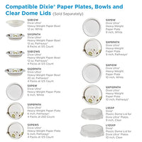 Dixie Ultra Heavy-Weight 20 oz. Paper Bowl by GP PRO (Georgia-Pacific); Pathways; SX20PATH; 500 Count (125 Bowls Per Pack; 4 Packs Per Case)