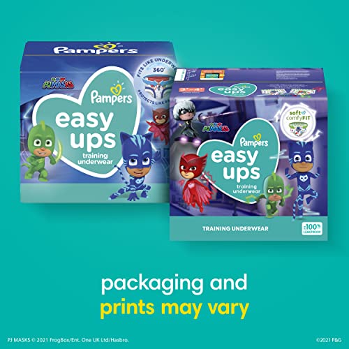 Pampers Easy Ups Boys & Girls Potty Training Pants - Size 5T-6T, 84 Count, Training Underwear