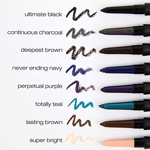 LA Girl Automatic Eyeliner – Ultimate Intense Deepest Brown, Automatischer Augenbrauenstift
