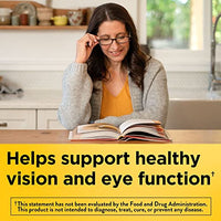 Nature Made Vision Based on the AREDS 2 Formula, Eye Vitamins with Lutein & Zeaxanthin, Vitamin C, Vitamin E, Zinc and Copper for Healthy Vision and Eye Function Support, 60 Softgels, 30 Day Supply