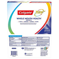 Colgate Total SF Advanced Whitening Toothpaste, 6.4 Ounce (Pack of 5)