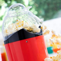 SHOP-STORY - POPCOT: Home Hot Air Pop-Corn Machine with Compact Measuring Lid and Design