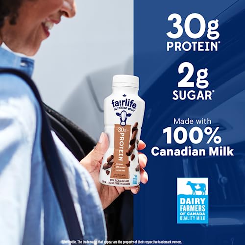 Fairlife Protein Shakes Ready to Drink |Nutrition Plan Protein Shake Chocolate with 30g of High Protein Nutrition Shake| Core Power Elite |Fair life Protein Shakes is Lactose Free,11.5 Fl Oz Each (BETRULIGHT Pack of 6)