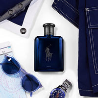 Ralph Lauren - Polo Blue - Parfum - Men's Cologne - Aquatic & Fresh - With Citrus, Oakwood, and Vetiver - Intense Fragrance - 1.36 Fl Oz