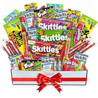 Assorted Candy Box - Gift Basket Snack Box Variety Pack - Food Gift Baskets for Women and Men - Valentine's Day, Birthday Box, Movie Night, Inmate Care Packages - Snack Boxes for Adults and Kids - Crave Box Care Package, 41 pcs